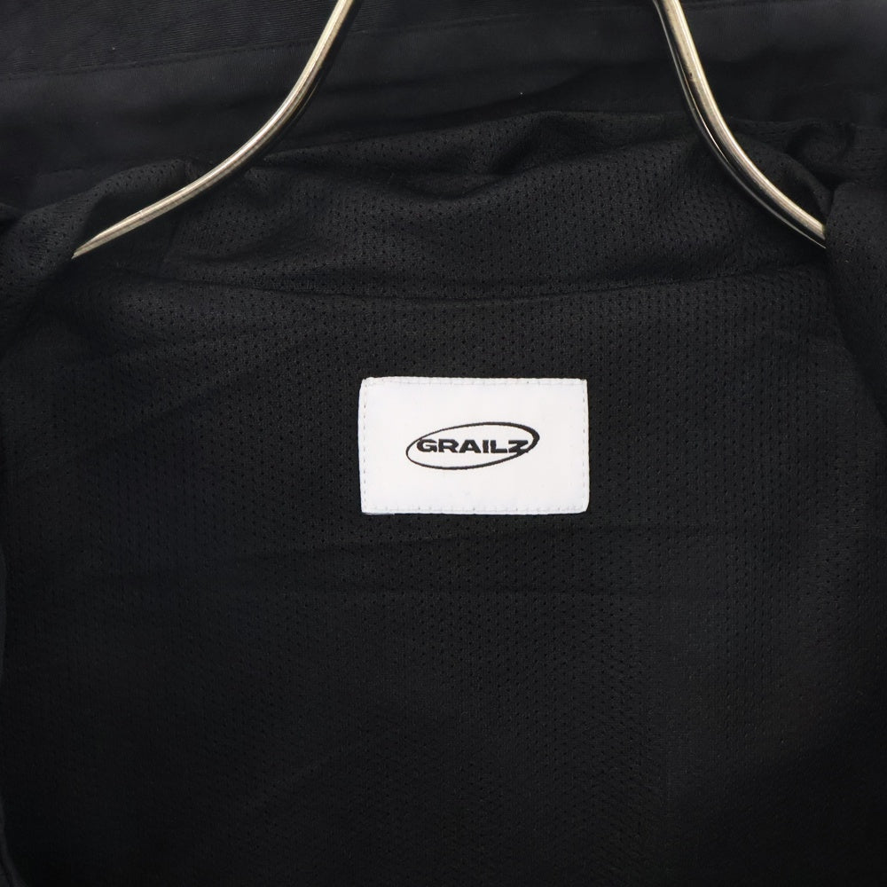 GRAILZ(グレイルズ) 23SS TECHNICAL SHELL JACKET テクニカルシェルアノラックジャケット GR23SSMO02 ブラック