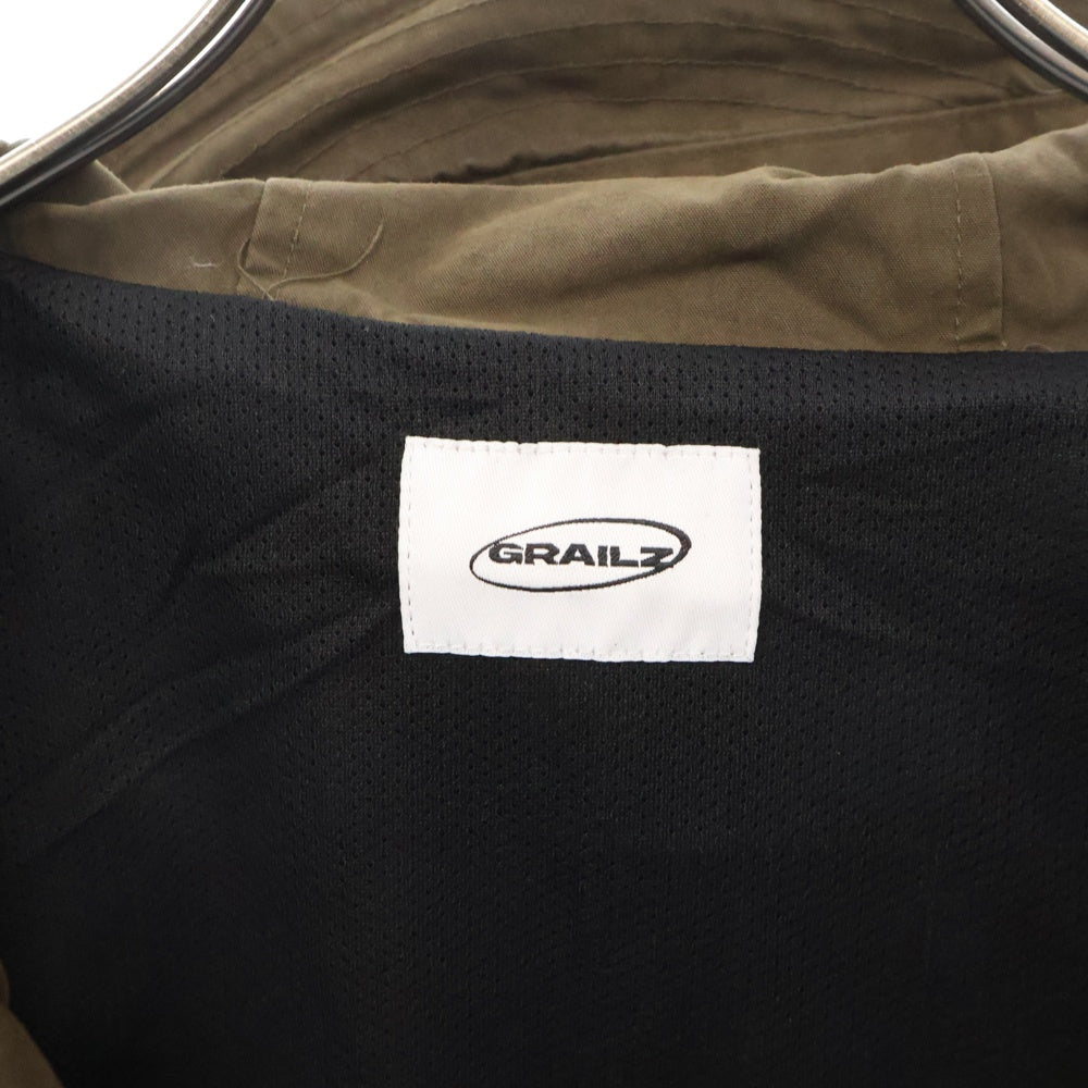 GRAILZ(グレイルズ) 23SS FLIGHT SHELL JACKET フライトシェルジャケット GR23SSMO05 ブラウン