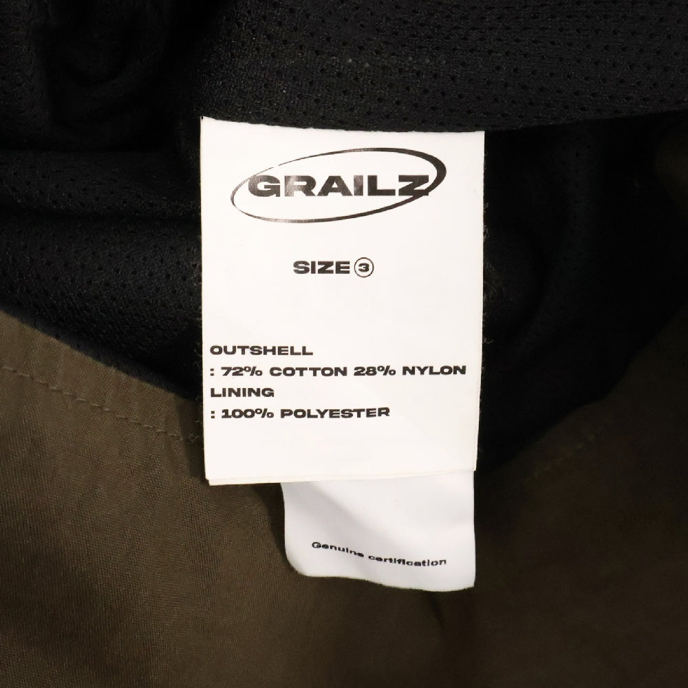 GRAILZ(グレイルズ) 23SS FLIGHT SHELL JACKET フライトシェルジャケット GR23SSMO05 ブラウン