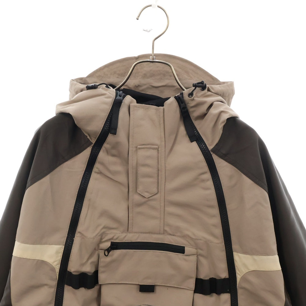 GRAILZ(グレイルズ) 23SS TECHNICAL SHELL JACKET テクニカルシェルアノラックジャケット GR23SSMO02 ベージュ