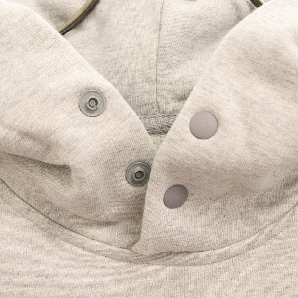 GRAILZ(グレイルズ) 23SS ESSENTIAL OVERSIZED HOODIE エッセンシャルロゴオーバーサイズプルオーバーフーディパーカー GR23SSMH04 グレー