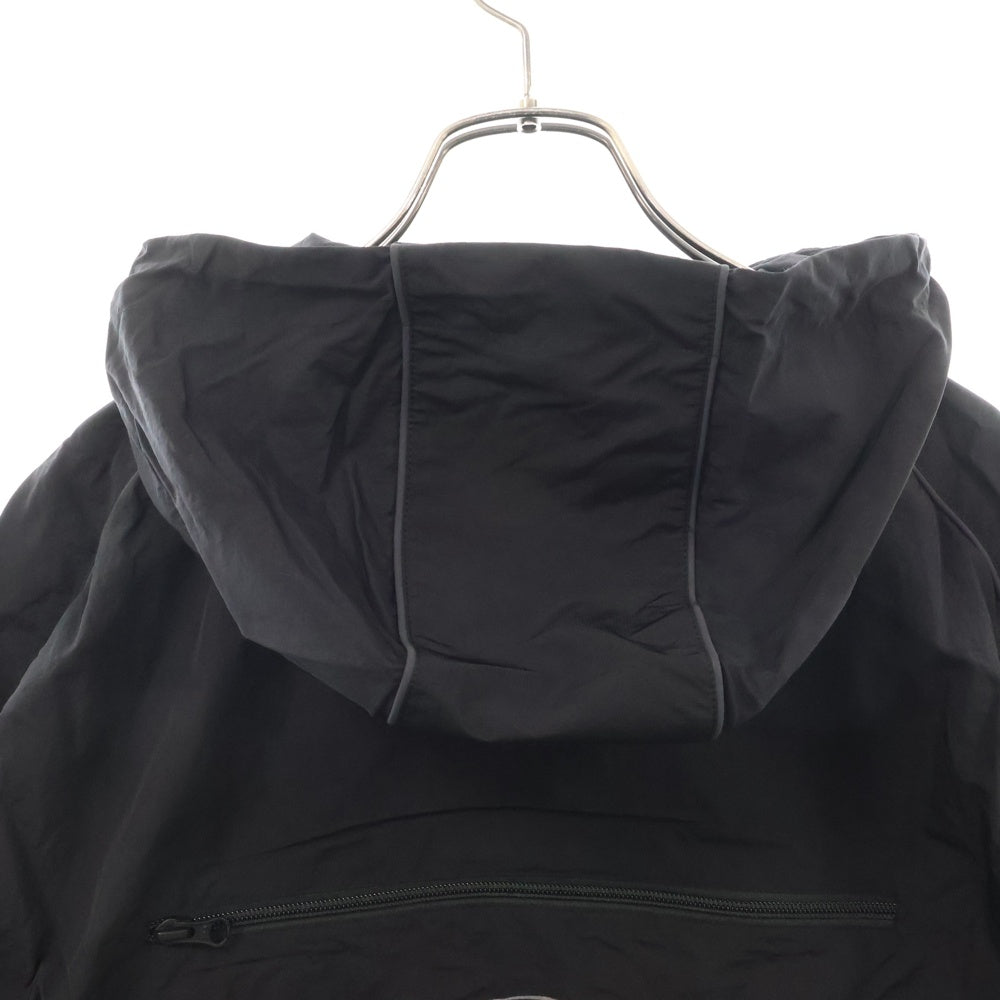 GRAILZ(グレイルズ) 23SS NYLON SHELL JACKET ナイロンシェルウインドブレーカージャケット GR23SSMO04 ブラック