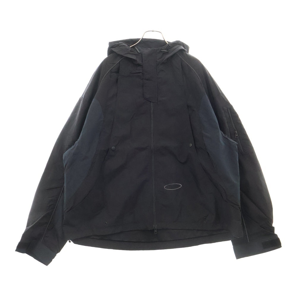 GRAILZ(グレイルズ) 23SS NYLON SHELL JACKET ナイロンシェルウインドブレーカージャケット GR23SSMO04 ブラック