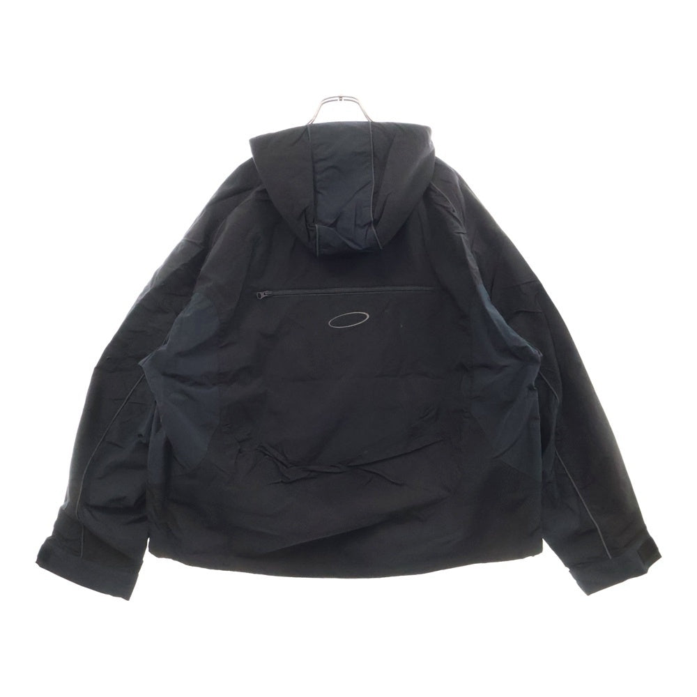 GRAILZ(グレイルズ) 23SS NYLON SHELL JACKET ナイロンシェルウインドブレーカージャケット GR23SSMO04 ブラック