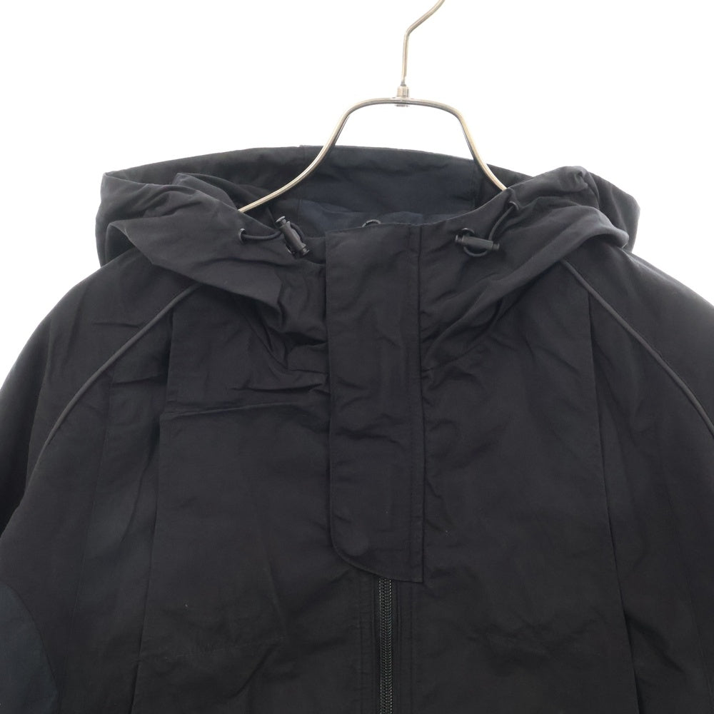 GRAILZ(グレイルズ) 23SS NYLON SHELL JACKET ナイロンシェルウインドブレーカージャケット GR23SSMO04 ブラック