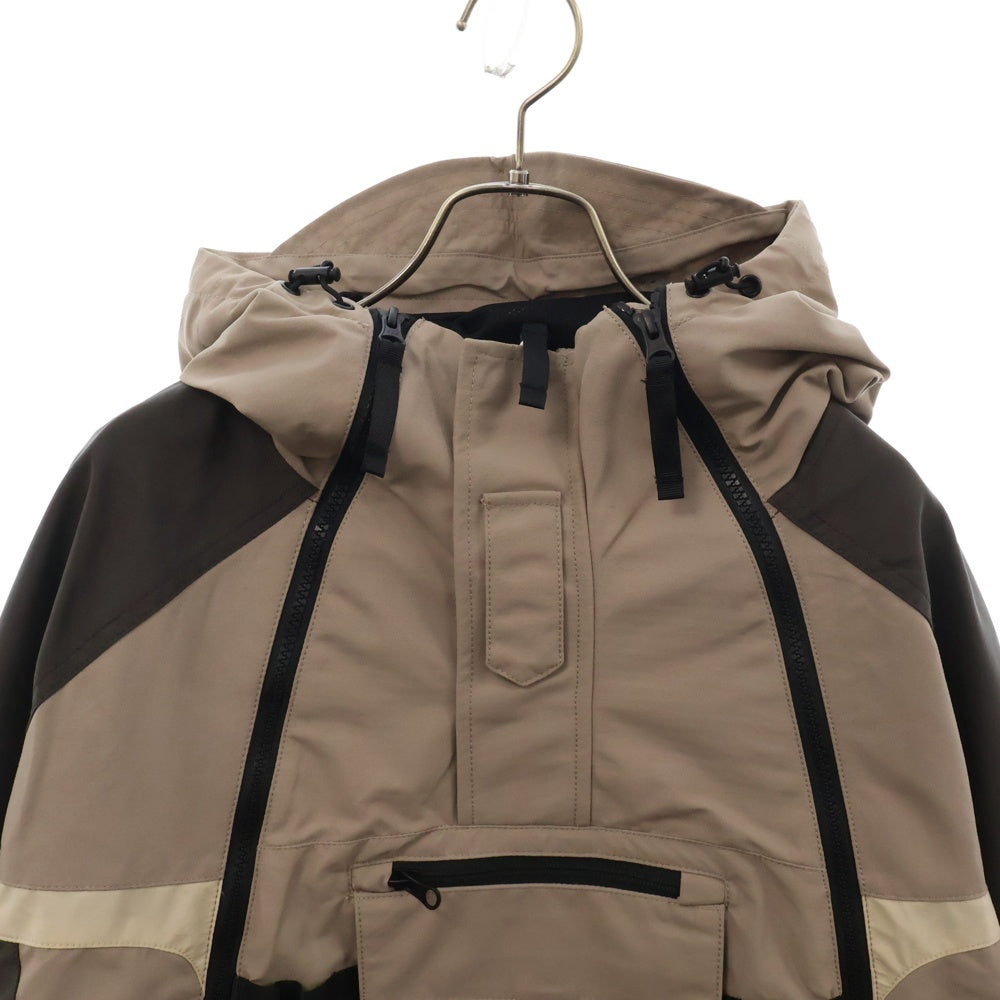 GRAILZ(グレイルズ) 23SS TECHNICAL SHELL JACKET テクニカルシェルアノラックジャケット GR23SSMO02 ベージュ