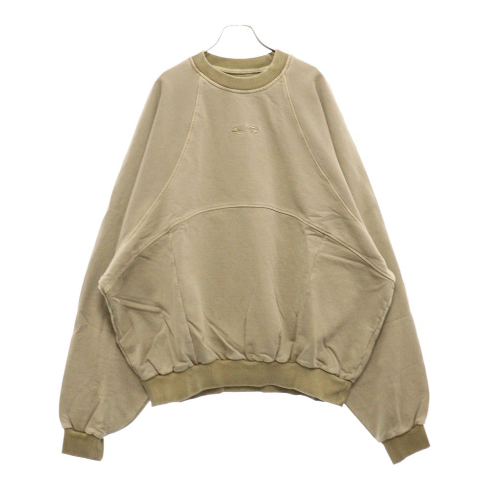 GRAILZ(グレイルズ) 23SS P. DYED STREAMLINE SWEAT ピグメントダイロゴスウェットトレーナー GR23SSMM01 トープ/ベージュ