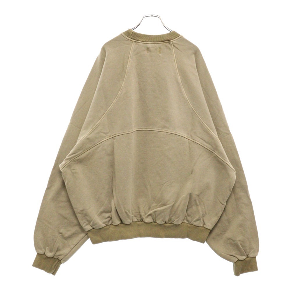 GRAILZ(グレイルズ) 23SS P. DYED STREAMLINE SWEAT ピグメントダイロゴスウェットトレーナー GR23SSMM01 トープ/ベージュ