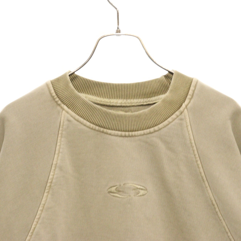 GRAILZ(グレイルズ) 23SS P. DYED STREAMLINE SWEAT ピグメントダイロゴスウェットトレーナー GR23SSMM01 トープ/ベージュ