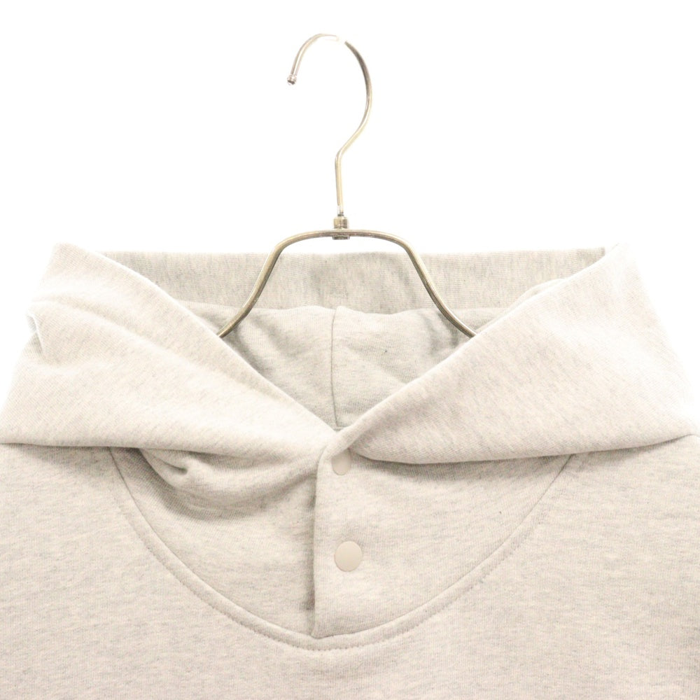 GRAILZ(グレイルズ) 23SS ESSENTIAL OVERSIZED HOODIE エッセンシャルロゴオーバーサイズプルオーバーフーディパーカー GR23SSMH04 グレー