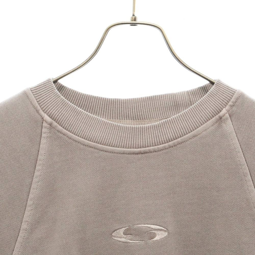 GRAILZ(グレイルズ) 23SS P. DYED STREAMLINE SWEAT ピグメントダイロゴスウェットトレーナー GR23SSMM01 ライトグレー