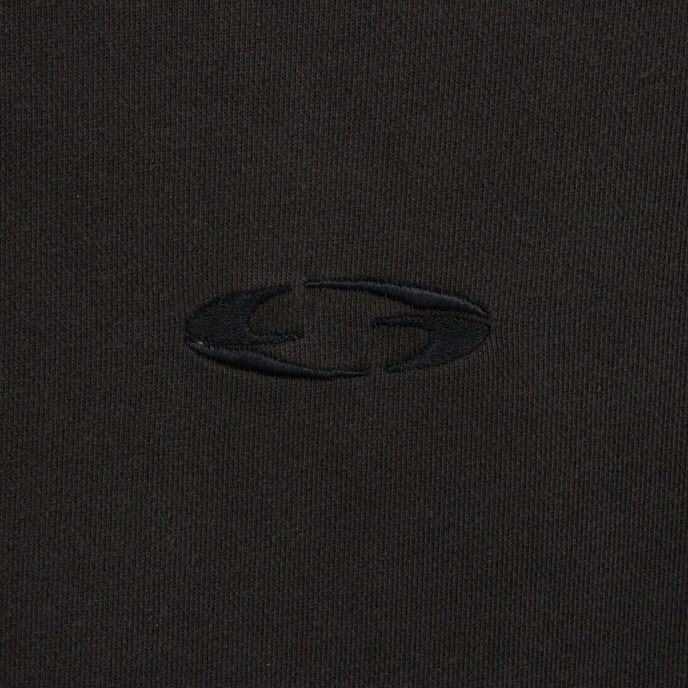 GRAILZ(グレイルズ) 23SS P. DYED STREAMLINE HOODIE ピグメントダイロゴプルオーバーフーディパーカー GR23SSMH02 ピグメントブラック