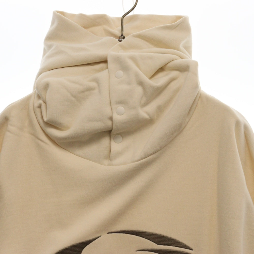 GRAILZ(グレイルズ) 23SS OVAL LOGO HOODIE オーバルロゴプルオーバーフーディーパーカー GR23SSMH01 クリーム