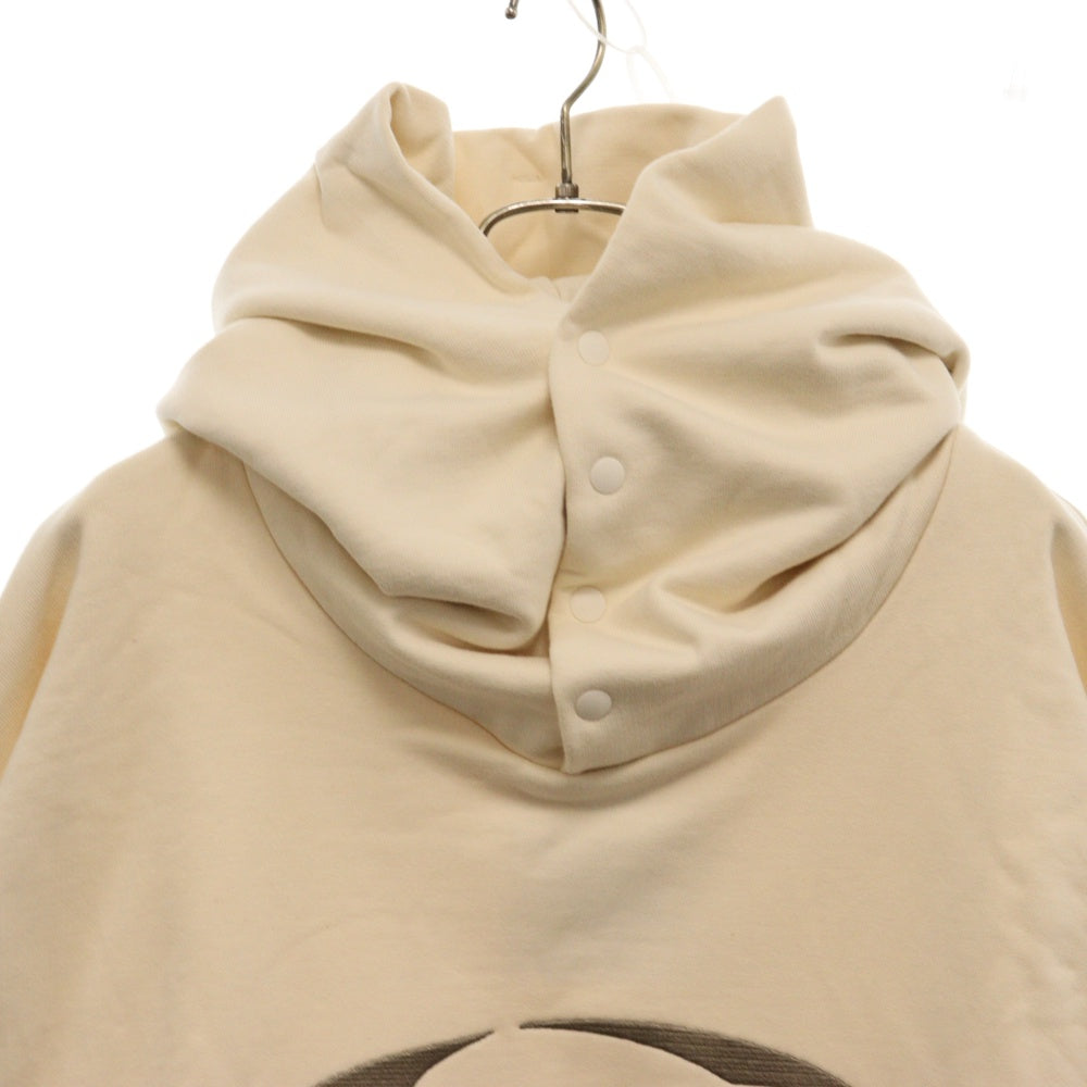 GRAILZ(グレイルズ) 23SS OVAL LOGO HOODIE オーバルロゴプルオーバーフーディーパーカー GR23SSMH01 クリーム