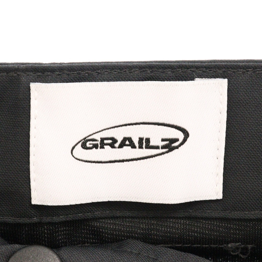 GRAILZ(グレイルズ) 23SS SURPLUS NYLON PANTS サープラスナイロンパンツ GR23SSMP02 ブラック