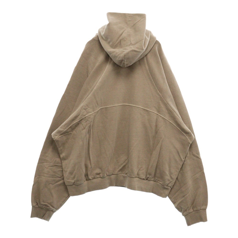 GRAILZ(グレイルズ) 23SS P. DYED STREAMLINE HOODIE ピグメントダイロゴプルオーバーフーディパーカー GR23SSMH02 トープ/ベージュ