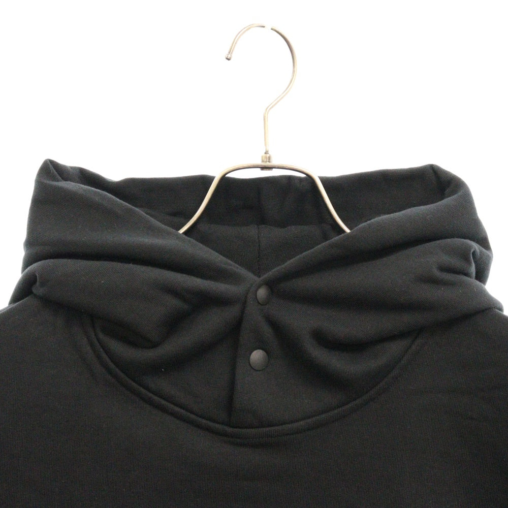 GRAILZ(グレイルズ) 23SS ESSENTIAL OVERSIZED HOODIE エッセンシャルロゴオーバーサイズプルオーバーフーディパーカー GR23SSMH04 ブラック