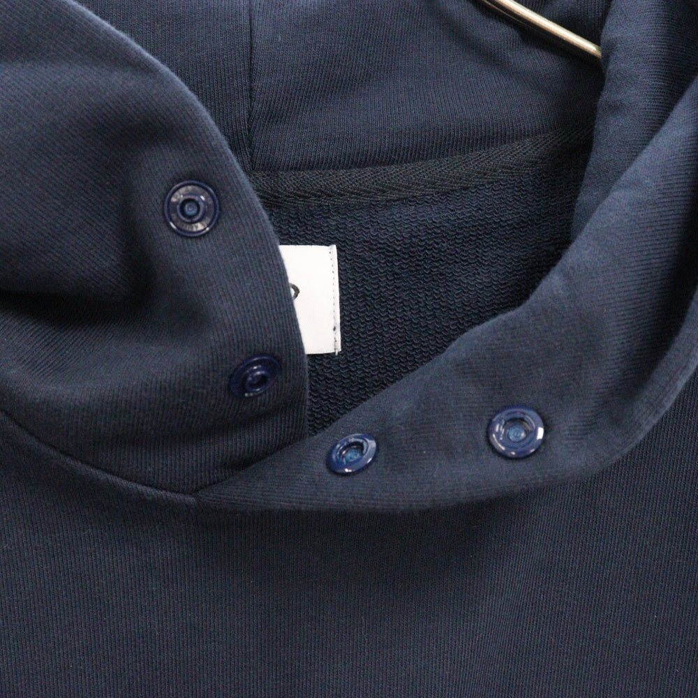 GRAILZ(グレイルズ) 23SS ESSENTIAL OVERSIZED HOODIE エッセンシャルロゴオーバーサイズプルオーバーフーディパーカー GR23SSMH04 ネイビー