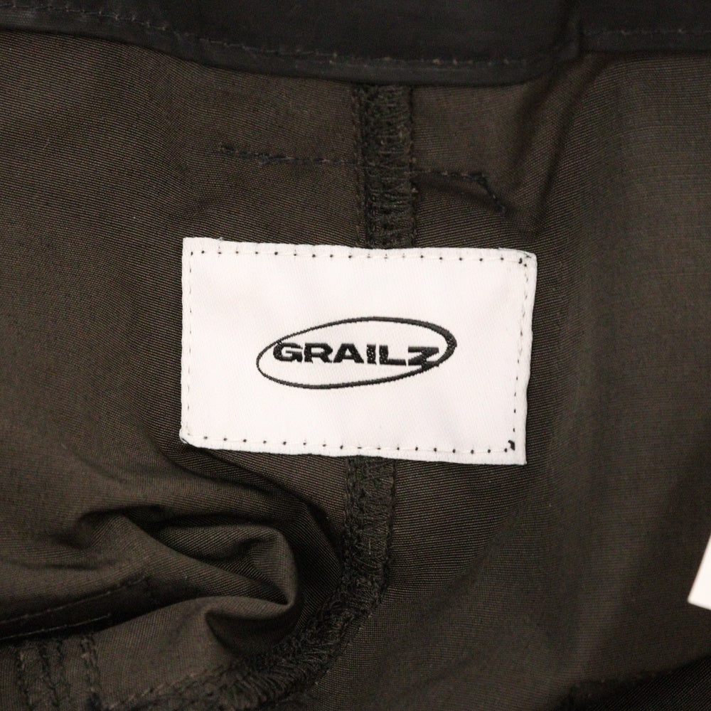 GRAILZ(グレイルズ) 23SS AFV CARGO PANTS ジップデザインカーゴパンツ GR23SSMP03 ブラック