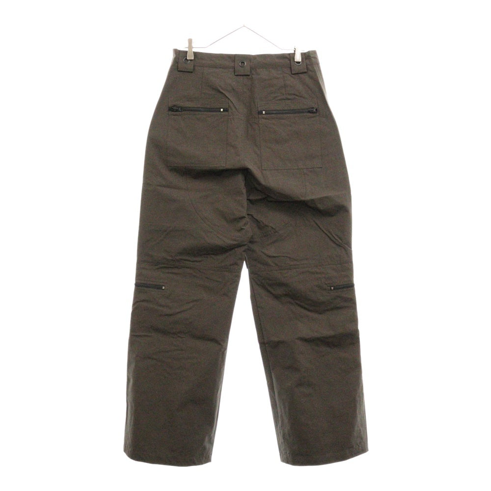 GRAILZ(グレイルズ) 23SS AFV CARGO PANTS ジップデザインカーゴパンツ GR23SSMP03 ブラウン