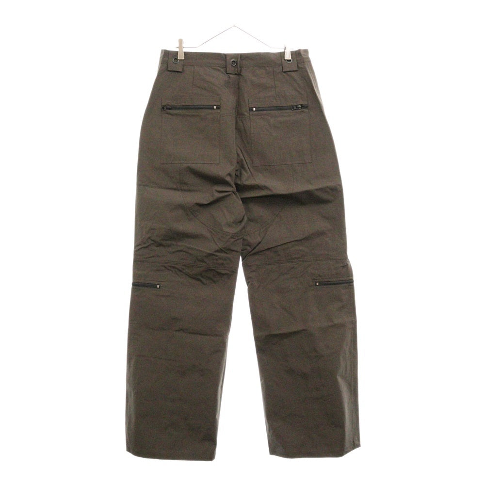 GRAILZ(グレイルズ) 23SS AFV CARGO PANTS ジップデザインカーゴパンツ GR23SSMP03 ブラウン