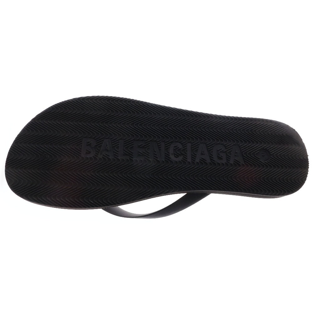 BALENCIAGA(バレンシアガ) SOUVENIR THONG SANDAL 背景プリント サンダル シューズ ブラック/マルチ