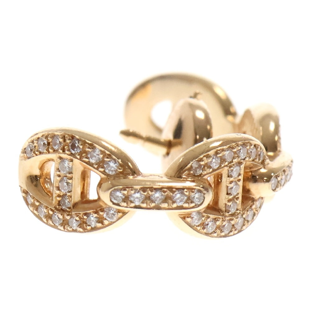 HERMES(エルメス) Chaine d'Ancre Enchainee Earring シェーヌダンクル アンシェネ ダイヤ イヤリング ピアス 片耳 K18PG ピンクゴールド