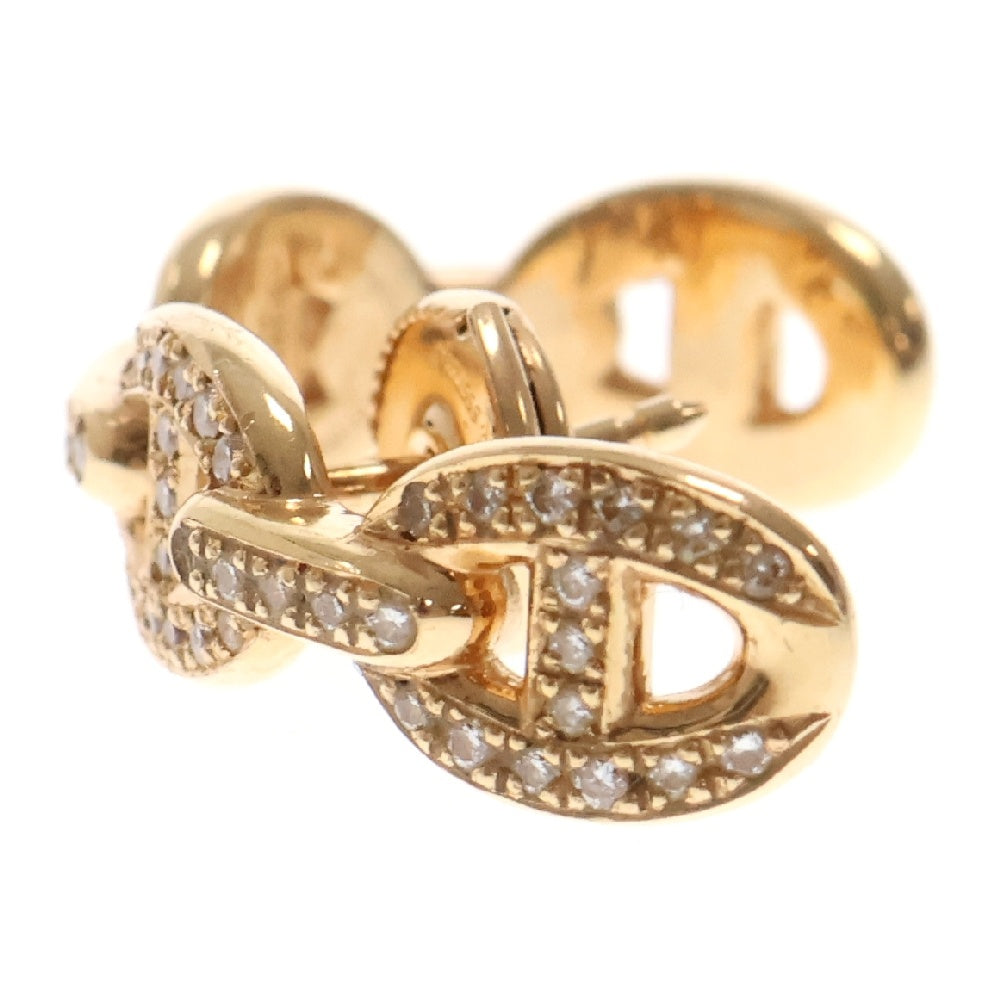 HERMES(エルメス) Chaine d'Ancre Enchainee Earring シェーヌダンクル アンシェネ ダイヤ イヤリング ピアス 片耳 K18PG ピンクゴールド