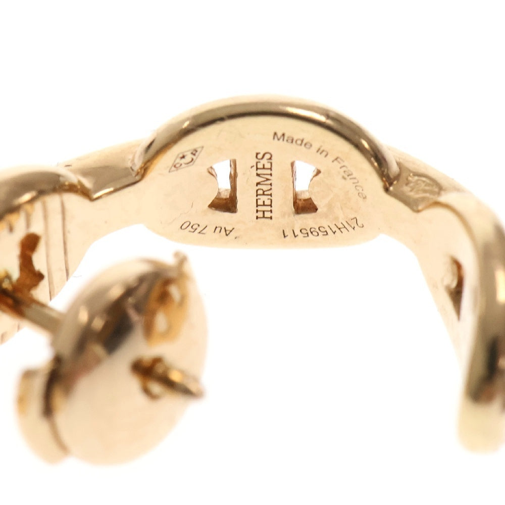 HERMES(エルメス) Chaine d'Ancre Enchainee Earring シェーヌダンクル アンシェネ ダイヤ イヤリング ピアス 片耳 K18PG ピンクゴールド