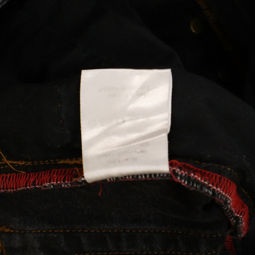 Y/PROJECT(ワイプロジェクト) 22SS CLASSIC PEEP SHOW JEAN ウエストカットアウトデニムパンツ JEAN30-S22 ブラック