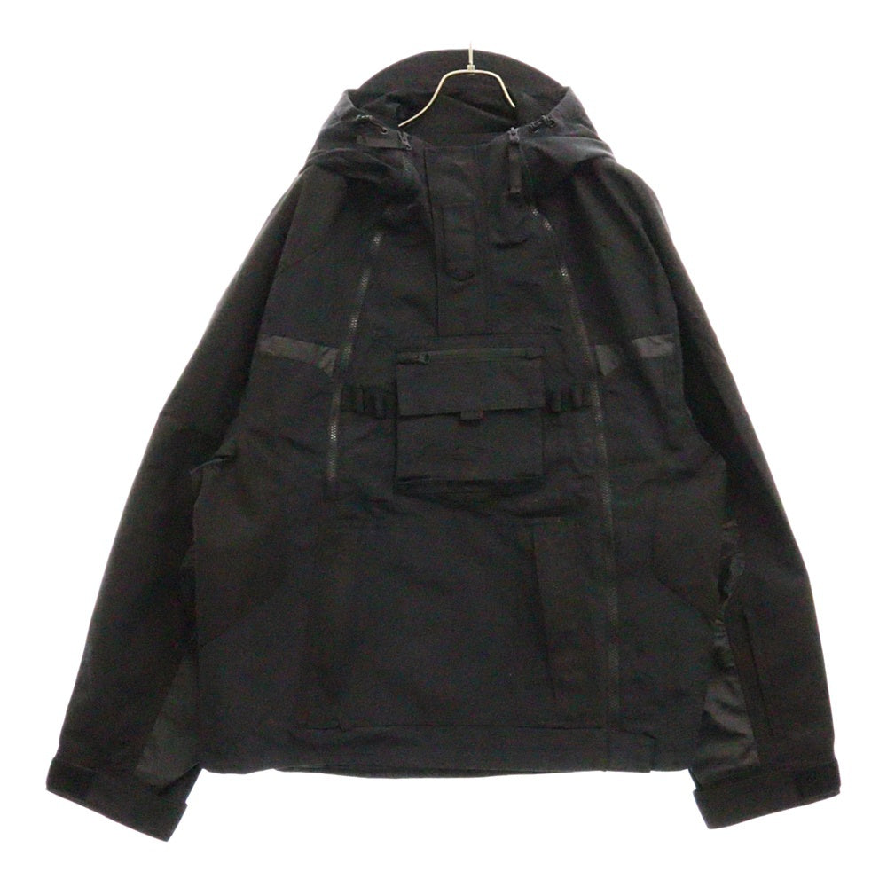 GRAILZ(グレイルズ) 23SS TECHNICAL SHELL JACKET テクニカルシェルアノラックジャケット GR23SSMO02 ブラック
