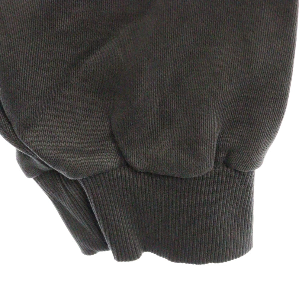 GRAILZ(グレイルズ) 23SS P. DYED STREAMLINE SWEAT ピグメントダイロゴスウェットトレーナー GR23SSMM01 ピグメントブラック