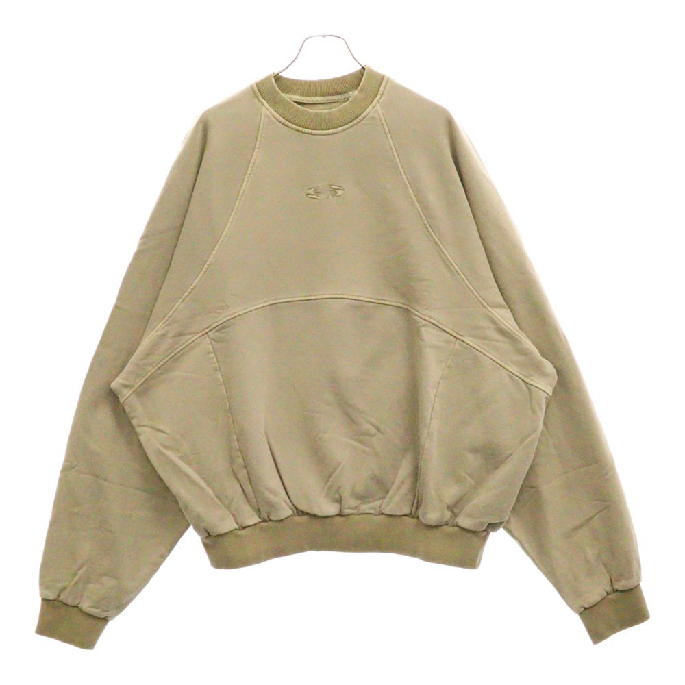 GRAILZ(グレイルズ) 23SS P. DYED STREAMLINE SWEAT ピグメントダイロゴスウェットトレーナー GR23SSMM01 トープ/ベージュ