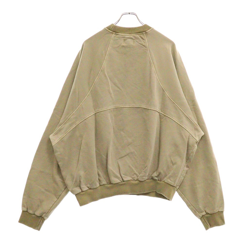 GRAILZ(グレイルズ) 23SS P. DYED STREAMLINE SWEAT ピグメントダイロゴスウェットトレーナー GR23SSMM01 トープ/ベージュ