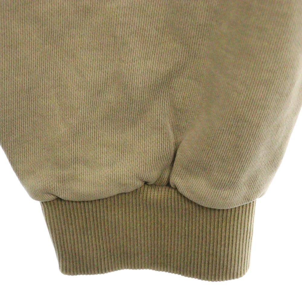 GRAILZ(グレイルズ) 23SS P. DYED STREAMLINE SWEAT ピグメントダイロゴスウェットトレーナー GR23SSMM01 トープ/ベージュ