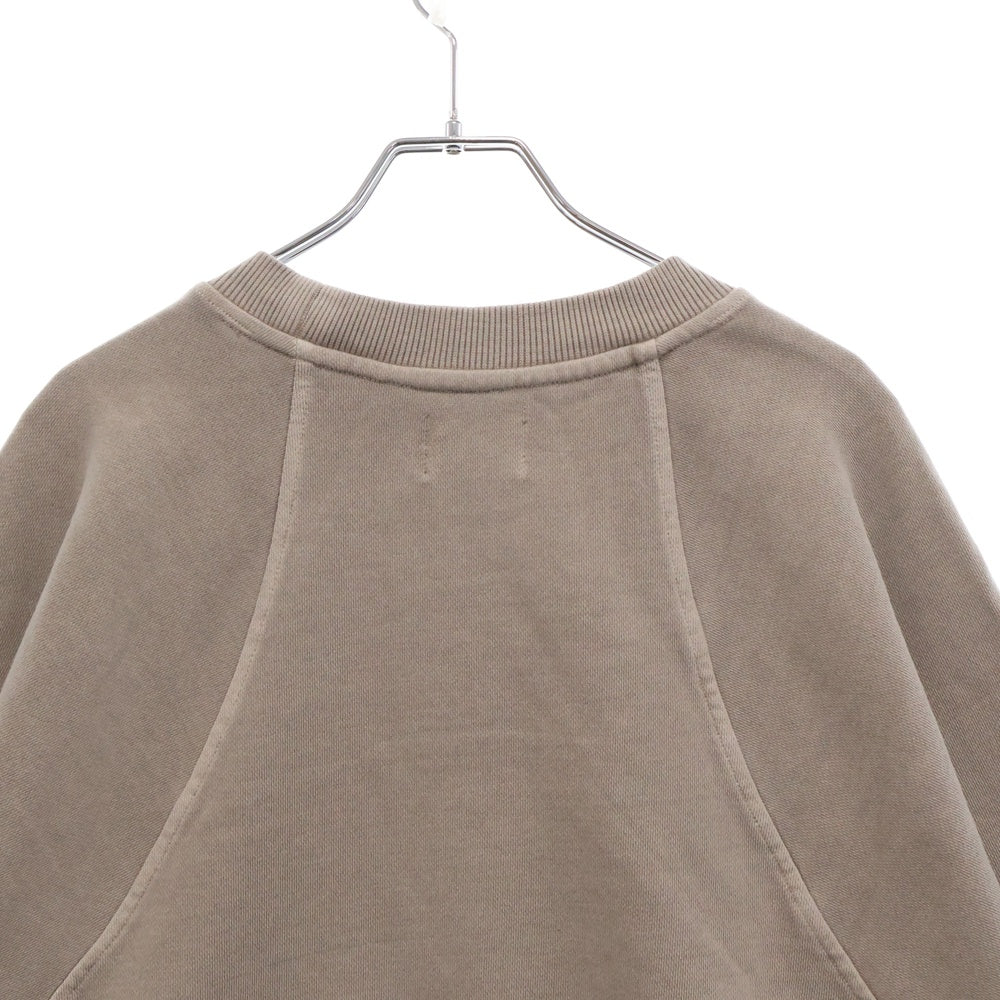 GRAILZ(グレイルズ) 23SS P. DYED STREAMLINE SWEAT ピグメントダイロゴスウェットトレーナー GR23SSMM01 ライトグレー