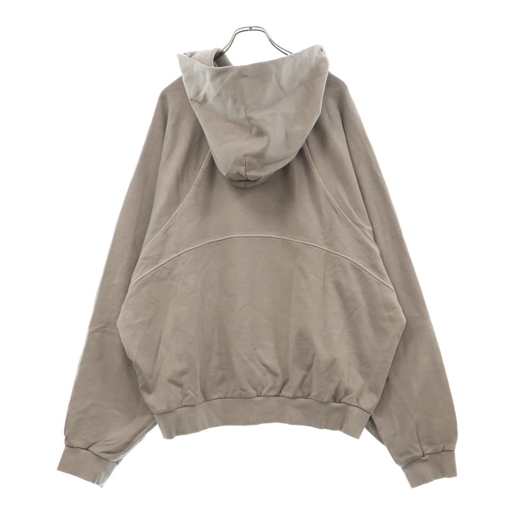 GRAILZ(グレイルズ) 23SS P. DYED STREAMLINE HOODIE ピグメントダイロゴプルオーバーフーディパーカー GR23SSMH02 ライトグレー