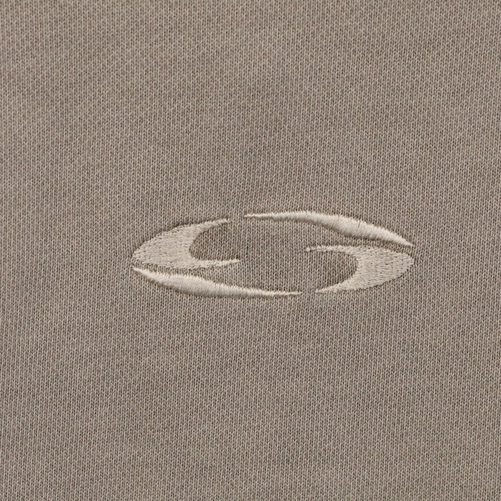 GRAILZ(グレイルズ) 23SS P. DYED STREAMLINE HOODIE ピグメントダイロゴプルオーバーフーディパーカー GR23SSMH02 ライトグレー