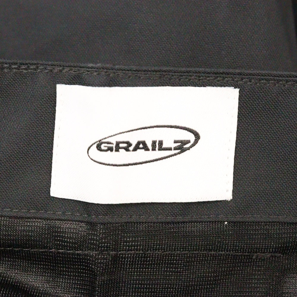 GRAILZ(グレイルズ) 23SS SURPLUS NYLON PANTS サープラスナイロンパンツ GR23SSMP02 ブラック
