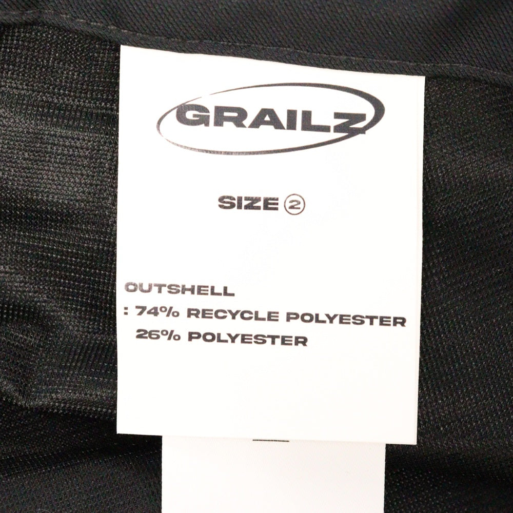 GRAILZ(グレイルズ) 23SS SURPLUS NYLON PANTS サープラスナイロンパンツ GR23SSMP02 ブラック