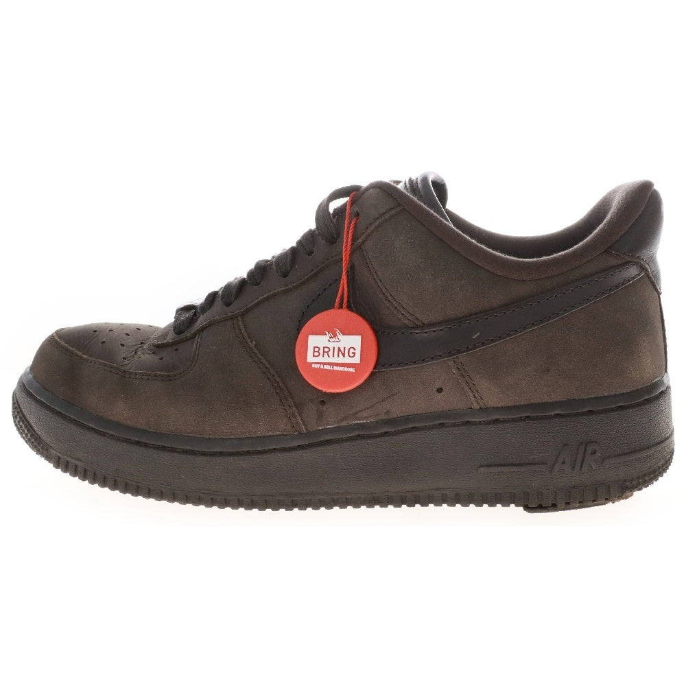 NIKE(ナイキ) WMNS AIR FORCE1 PRM MF DR9503-200 ウィメンズ エアフォース1 ローカットスニーカー シューズ ブラウン US10.5/27.5cm
