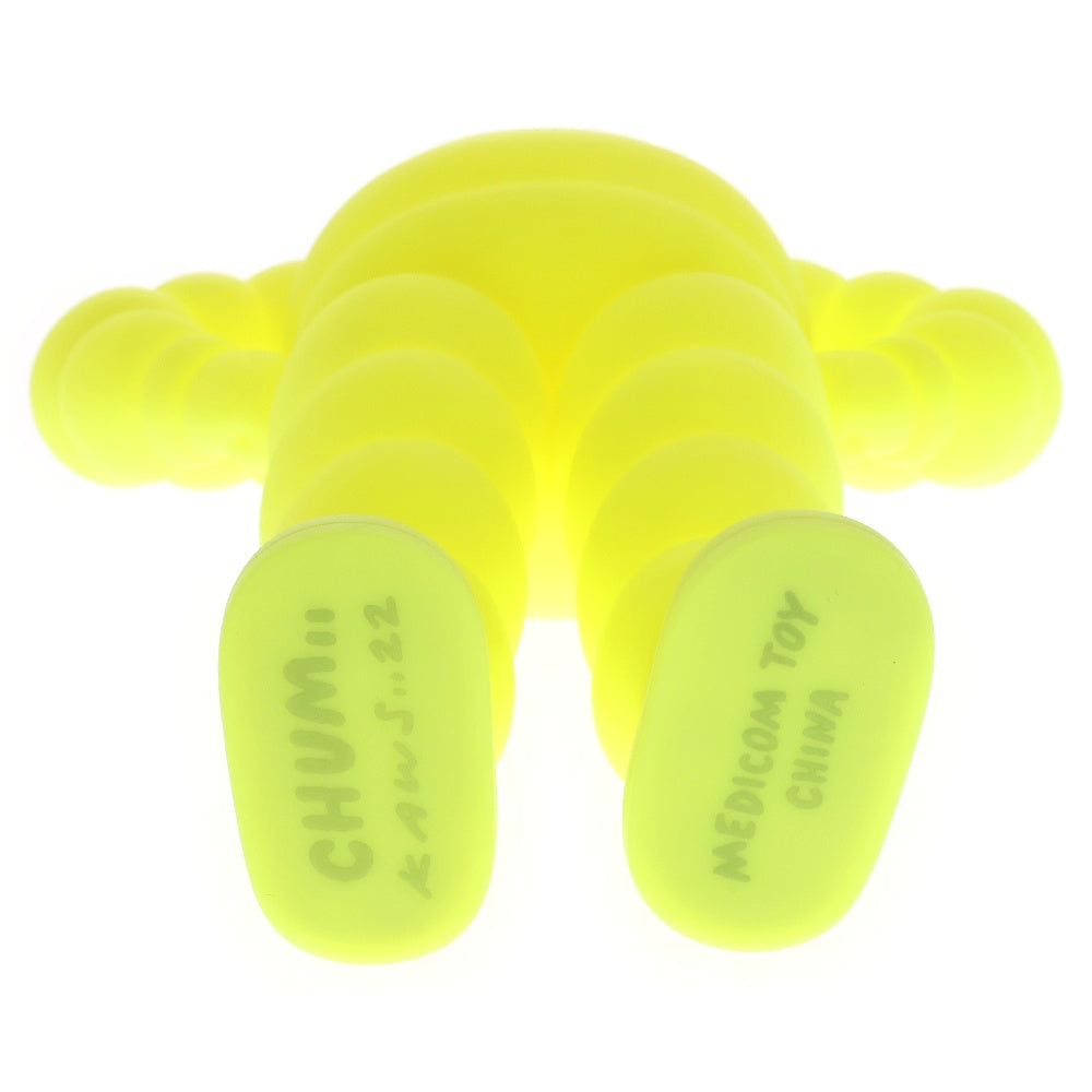MEDICOM TOY(メディコムトイ) KAWS CHUM CHOKING HAZARD カウズ レジン フィギュア 人形 イエロー