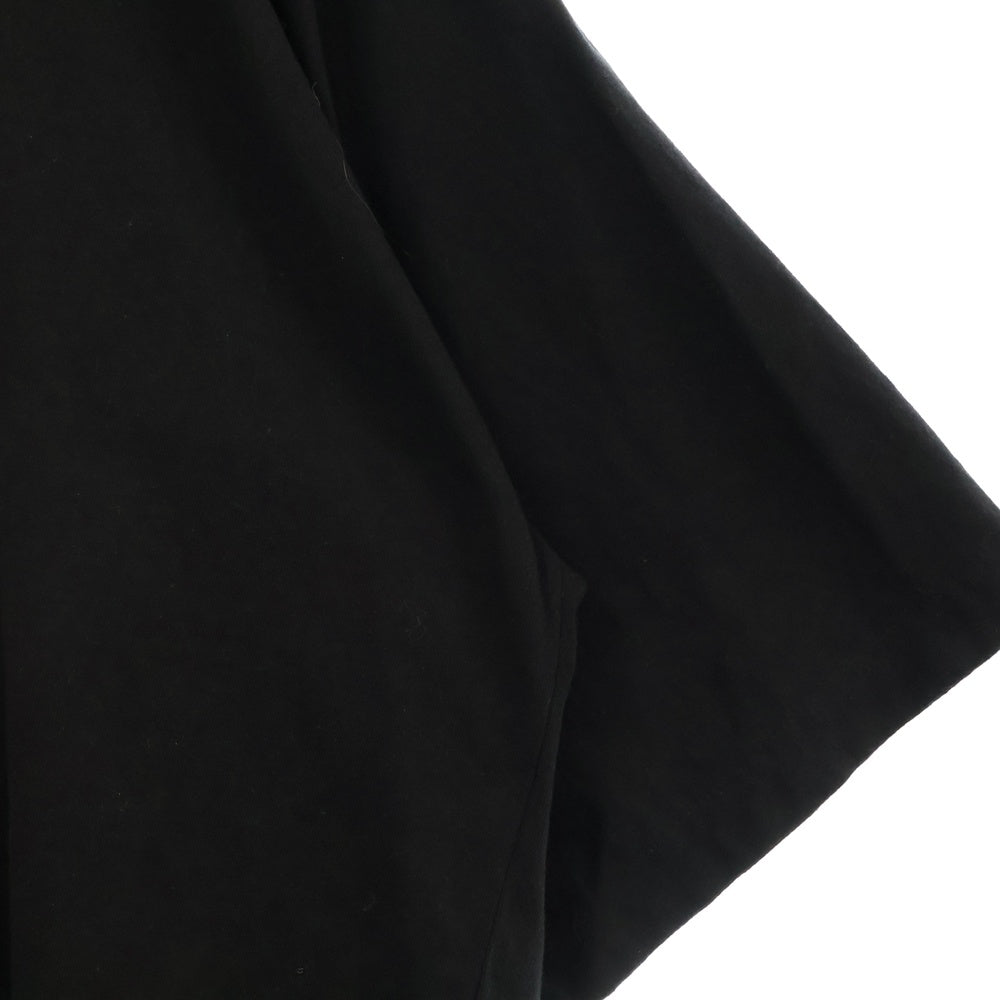 PROTOTYPES(プロトタイプス) フロントプリント オーバーサイズ 半袖Tシャツ カットソー ブラック