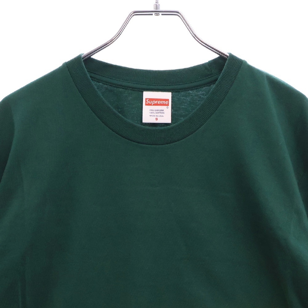 SUPREME(シュプリーム) 21AW×THRASHER Multi Logo L/S Tee スラッシャー マルチロゴロングスリーブ長袖Tシャツ グリーン