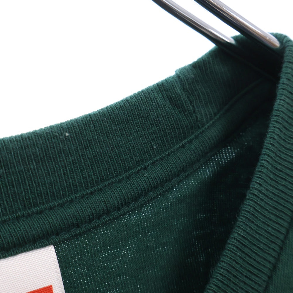 SUPREME(シュプリーム) 21AW×THRASHER Multi Logo L/S Tee スラッシャー マルチロゴロングスリーブ長袖Tシャツ グリーン
