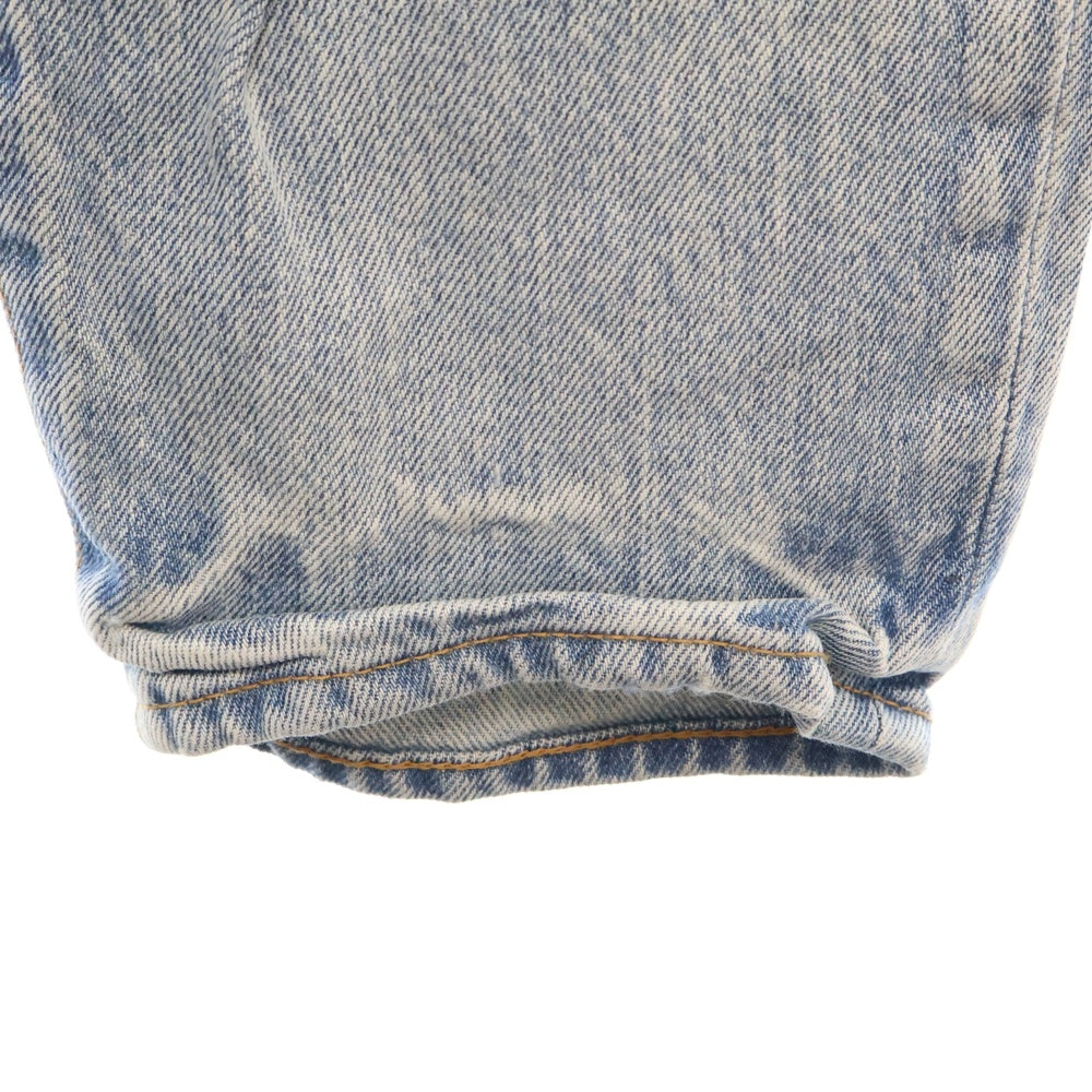 SAINT LAURENT PARIS(サンローランパリ) 21AW ダメージウォッシュ加工デニムパンツ 644678 Y372Z インディゴ