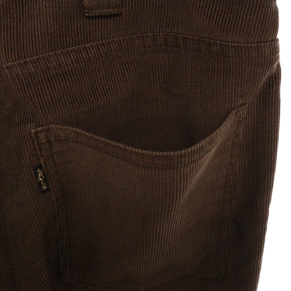 Levi's(リーバイス) 70s VINTAGE 633 STA-PREST スタプレ コーデュロイフレアブーツカットパンツ ブラウン