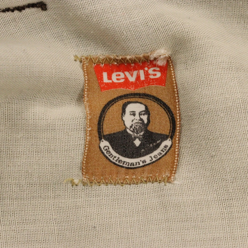 Levi's(リーバイス) 70s VINTAGE 633 STA-PREST スタプレ コーデュロイフレアブーツカットパンツ ブラウン
