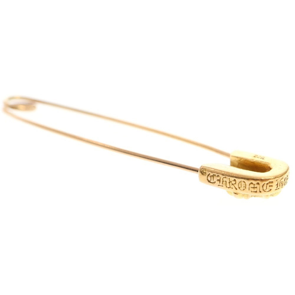 CHROME HEARTS(クロムハーツ) 22K SAFETY PIN L DIA 22Kラージセーフティピン 1ダイヤ ペンダントトップ ゴールド