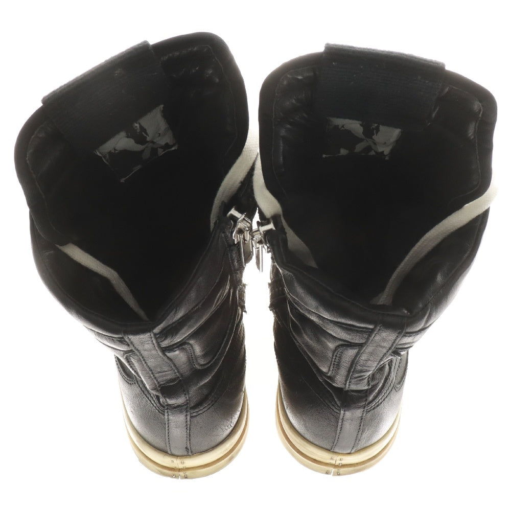 Rick Owens(リックオウエンス) 初期 GEO BASKET ジオバスケット ジオバス レザーハイカットスニーカー ブラック